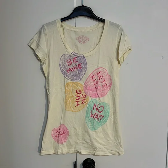 NWOT Valentine’s Day Candy Shirt - Picture 1 of 3